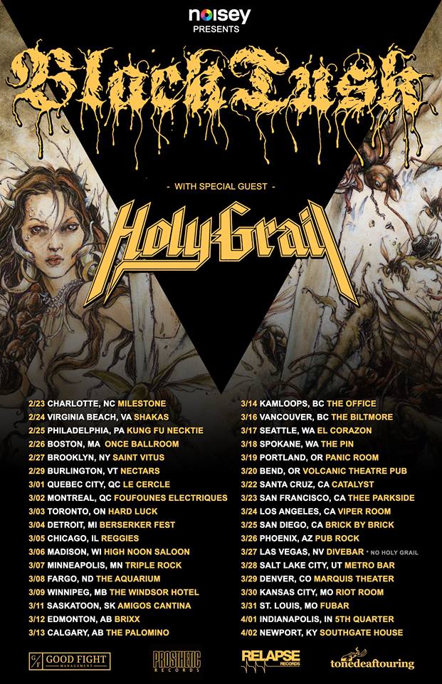CANTO: Black Tusk/Holy Grail Tour, Abbath Snow Globes, and More!