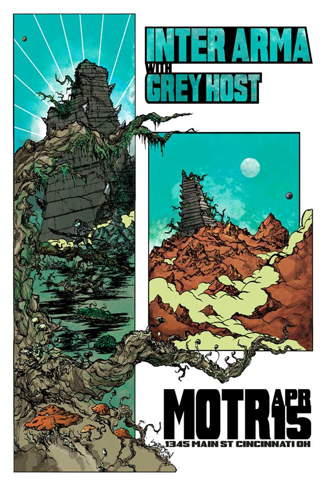 Concert Review: Inter Arma & Grey Host (April 15, 2016)