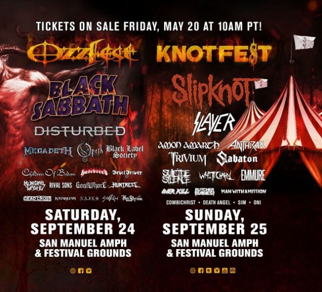 CANTO: Ozzfest meets Knotfest, Misfits reunion, and more