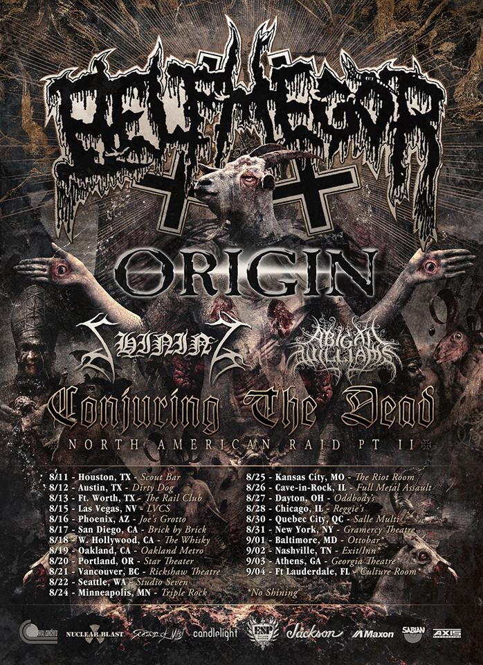 CANTO: Belphegor tour, plus updates from Airbourne and Five Finger Death Punch