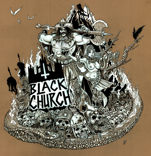 Stygian Imagery: Black Church