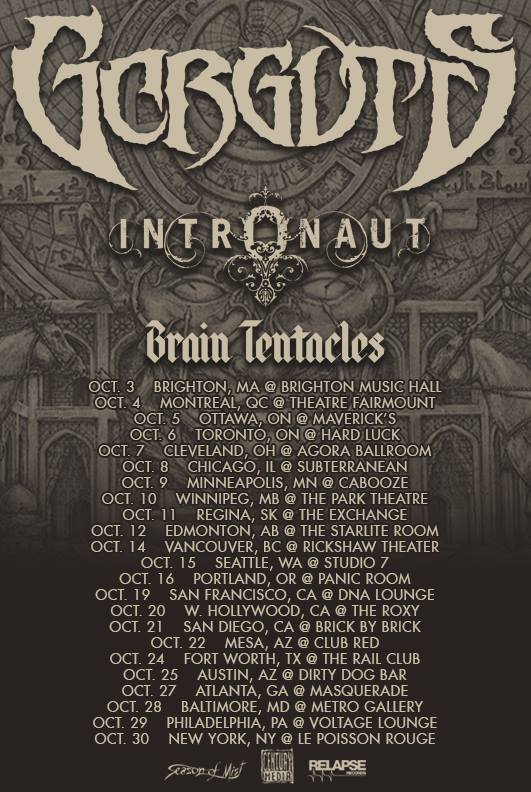 CANTO: Gorguts tour, Revocation video, Ozzy’s marriage, and more