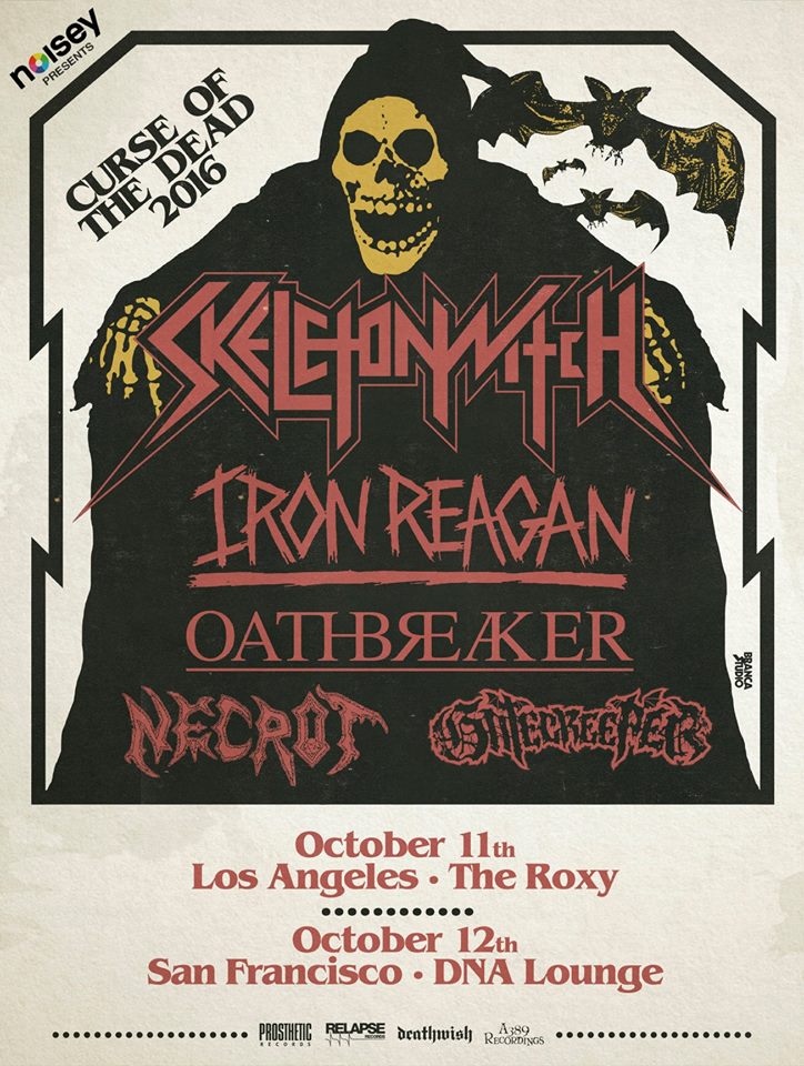 In the Flesh: Skeletonwitch, Iron Reagan, Oathbreaker, Necrot, and Gatecreeper (October 11, 2016)