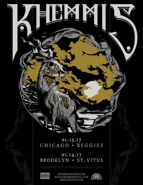 In the Flesh: Khemmis, Crypt Sermon, and Sanhedrin (January 14th, 2017)