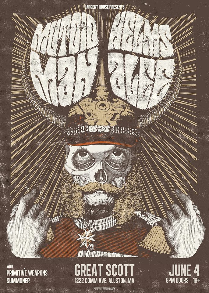 Concert Review: Mutoid Man and Helms Alee, 6.4.2017