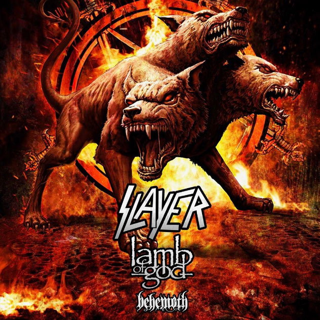 Concert Review: Slayer, Lamb of God, Behemoth, 7.25.2017