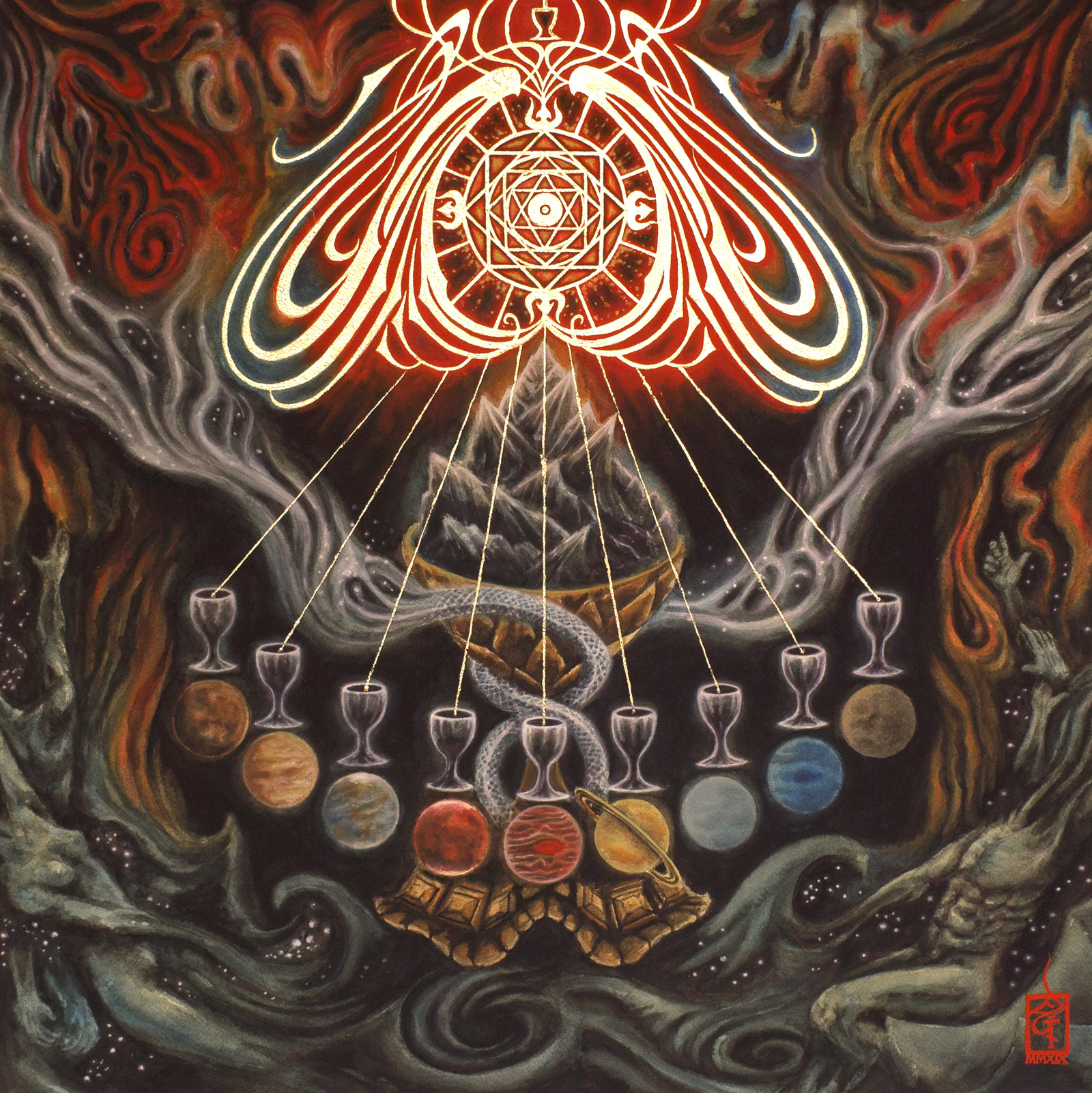 Album Review: Spectral Lore & Mare Cognitum — Wanderers: The Astrology of the Nine