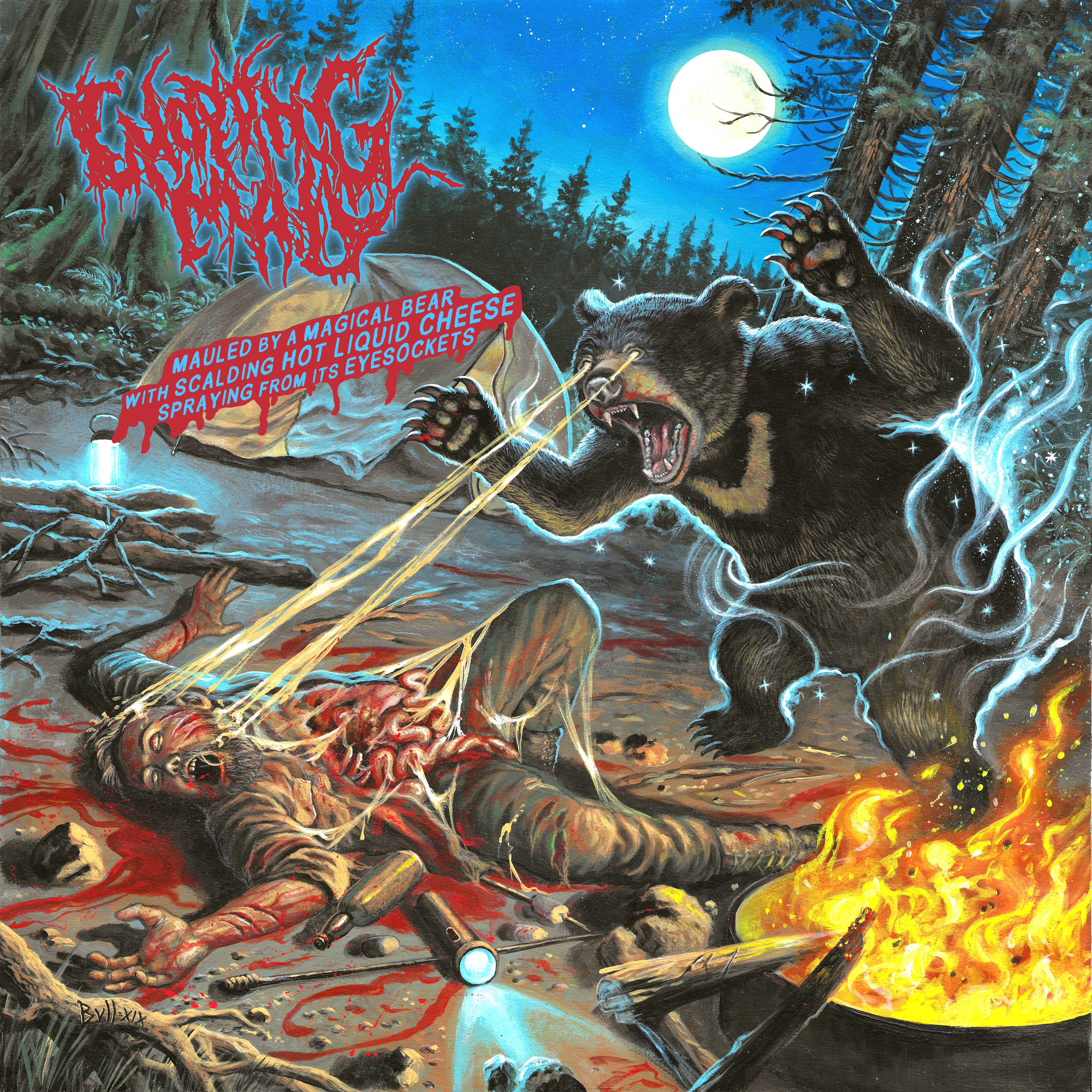 Album Review: Chopping Mall — Mauled By A Magical Bear With Scalding Hot Liquid Cheese Spraying From Its Eyesockets