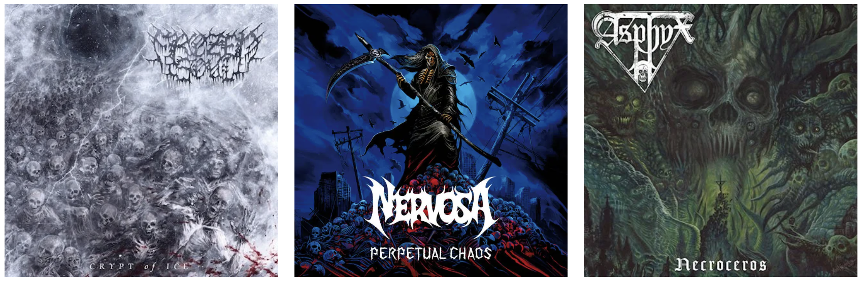 Death Metal Stew: Frozen Soul, Nervosa, and Asphyx