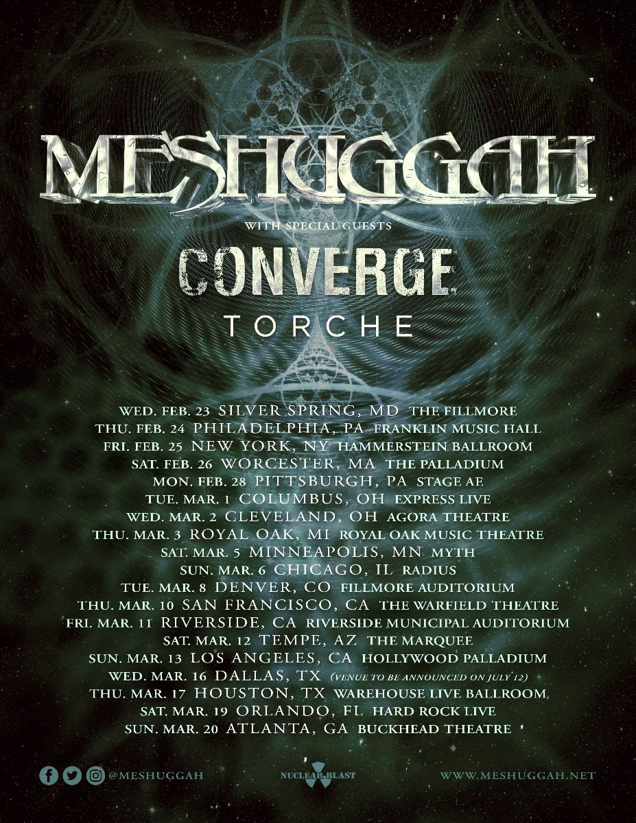 CANTO: Meshuggah, Swallow The Sun, Armored Saint, and More