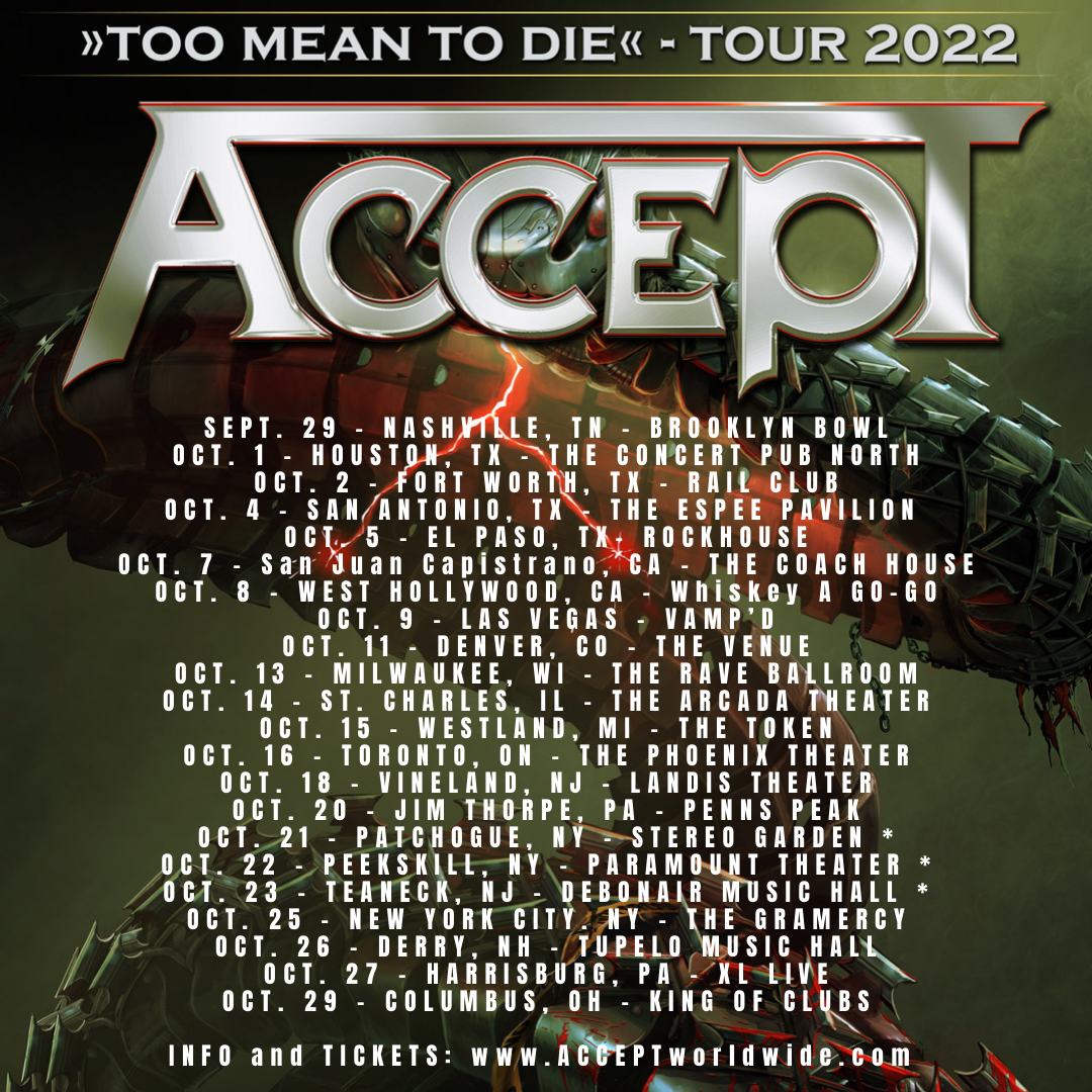 CANTO: Accept, Lamb of God, Lybica, and More