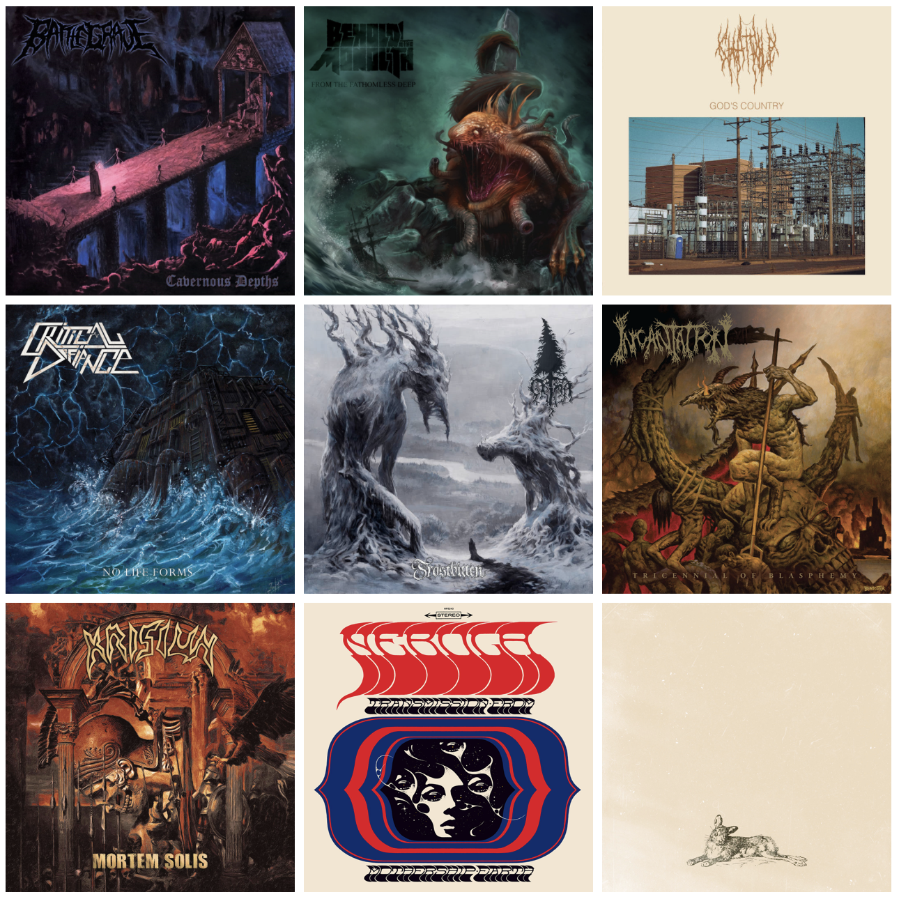 Nine Circles ov…Albums I Missed While on Vacation