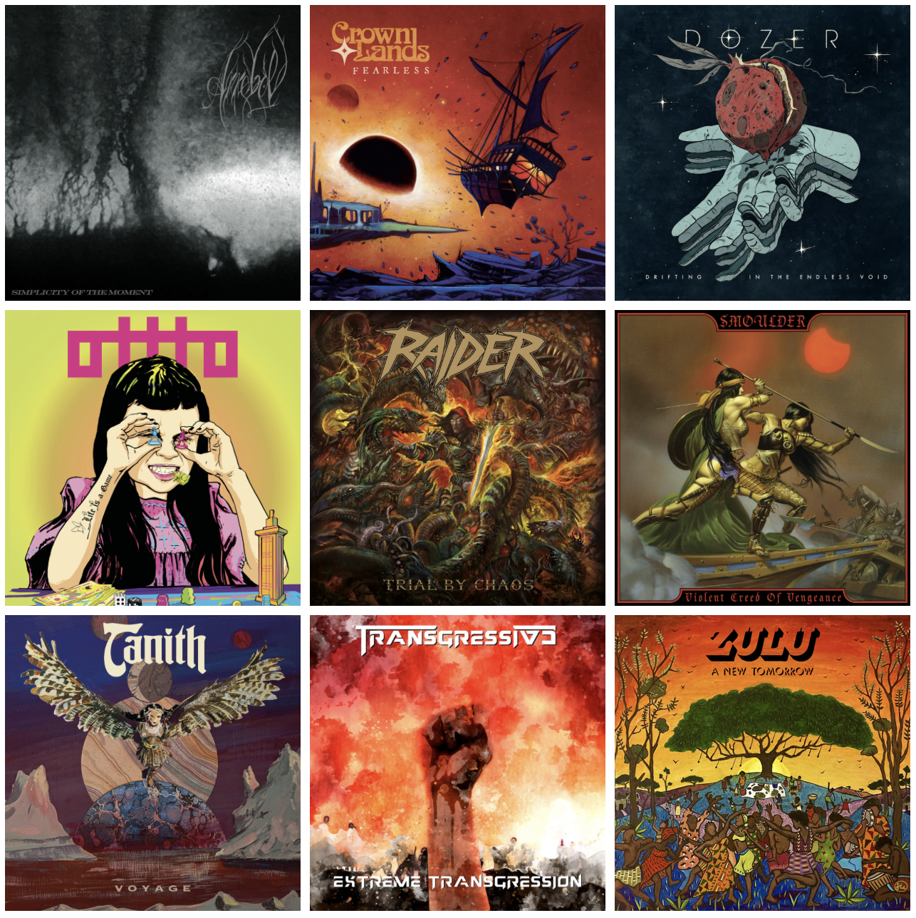 Nine Circles ov…Recent Albums Keeping Me Tethered to Metal