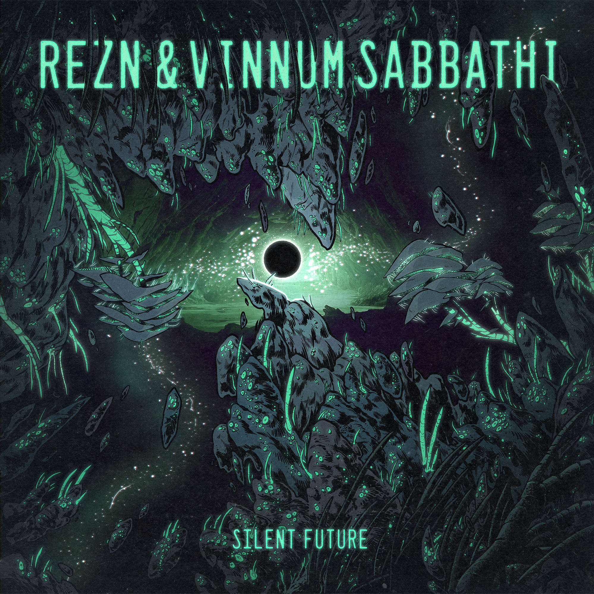 Album Review: REZN and Vinnum Sabbathi — Silent Future