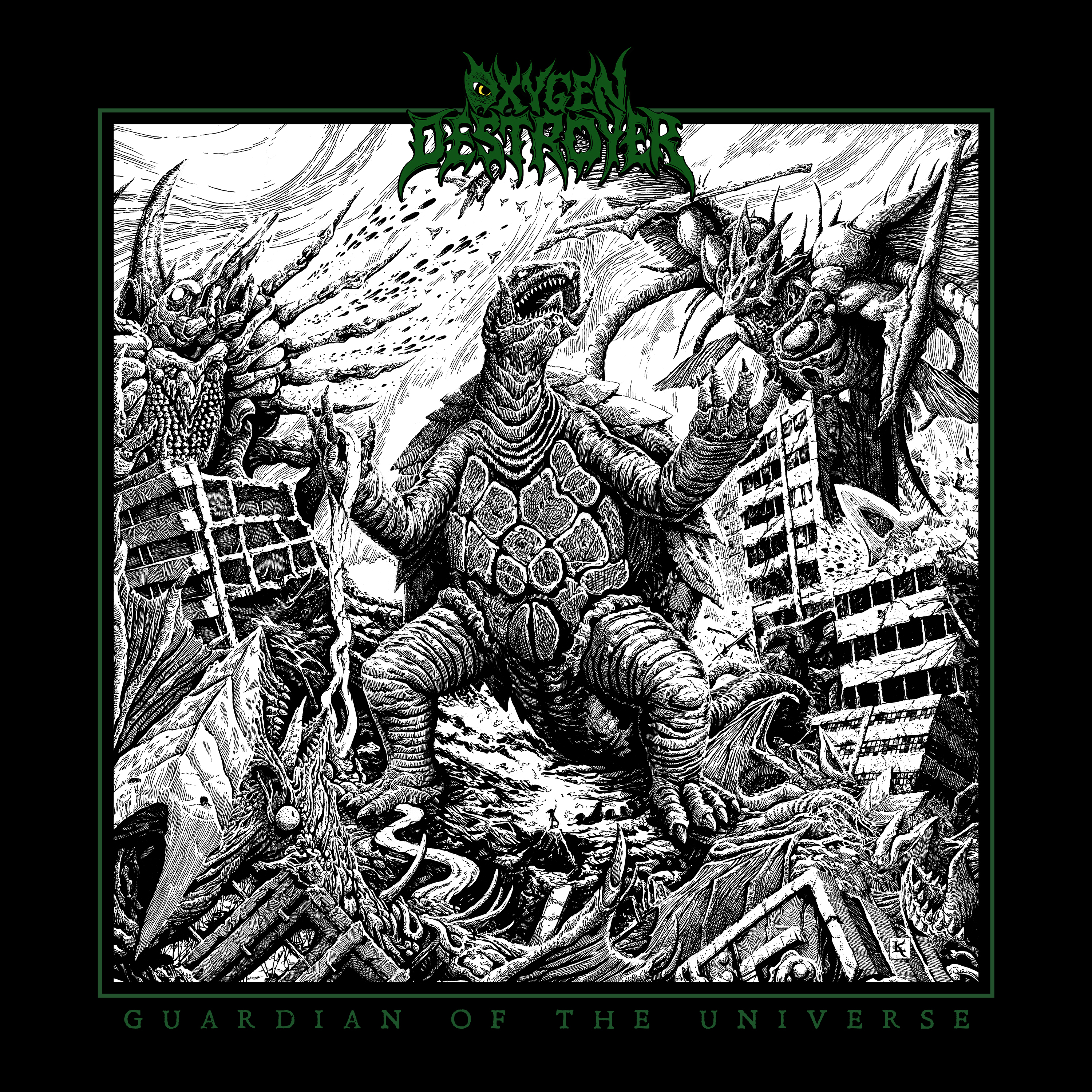 Album Review: Oxygen Destroyer – Guardian of the Universe
