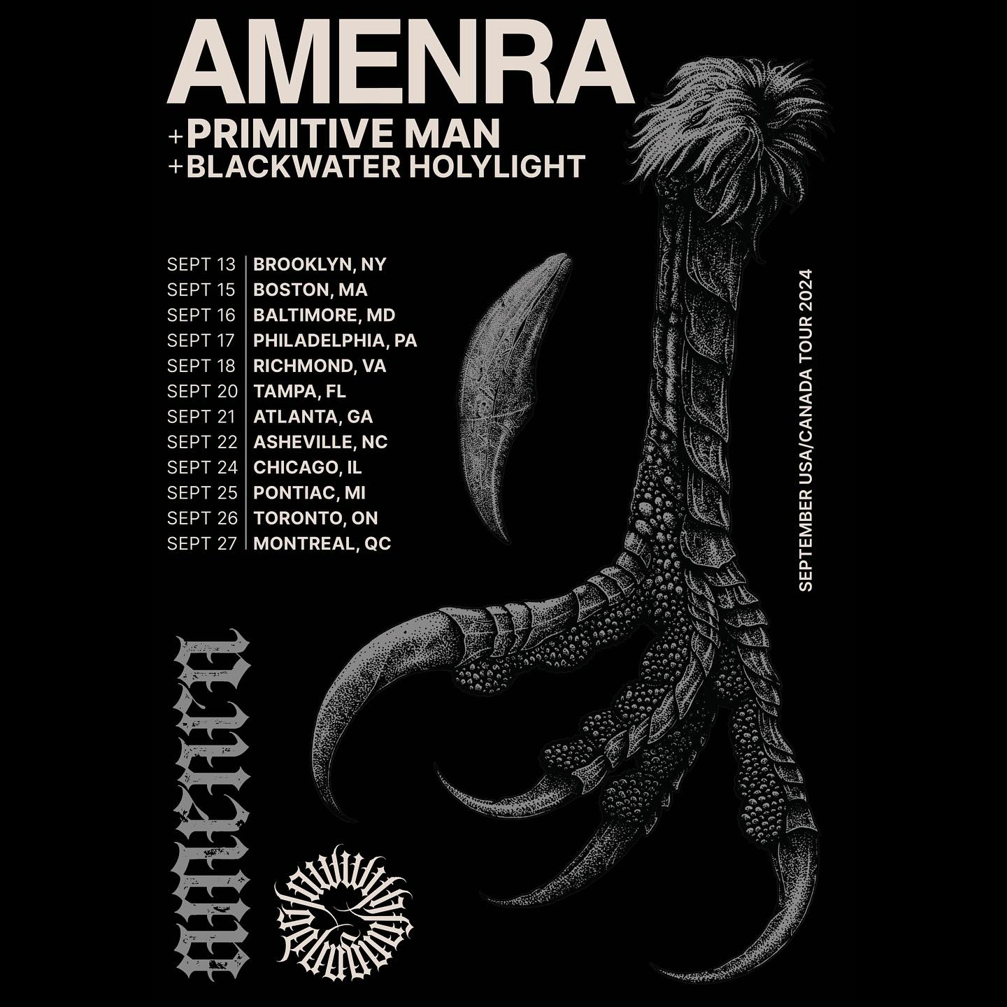 Concert Review: Blackwater Holylight, Primitive Man, and Amenra